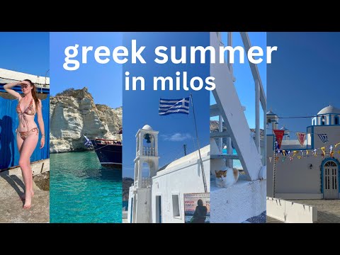 a week in milos | the best greek island & europe summer