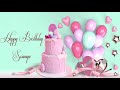 Happy Birthday Soumya Image Wishes Lovers Video Animation