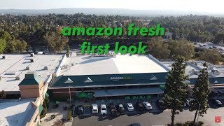 First Look at the Amazon Fresh Store in Northridge California  in 2020