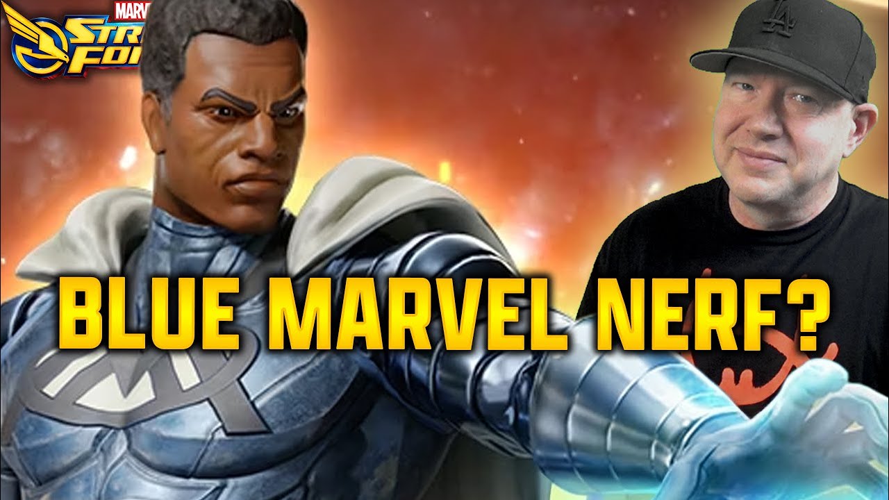 New Code - Blue Marvel Nerf - Well Kinda - MARVEL Strike Force