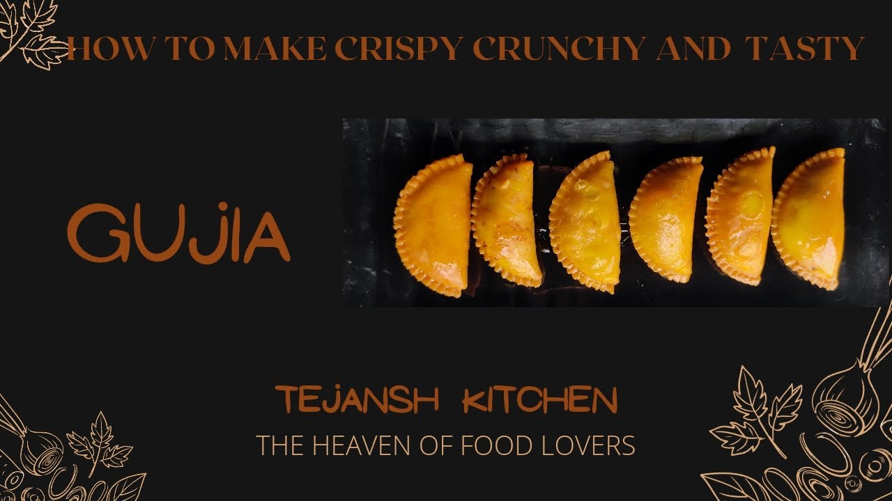 GUJIYA RECIPE, GUJIYA KAISE BANATE HAIN, GUJIYA KAISE BANAEN, गुजिया