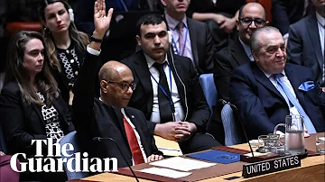 United States vetoes Palestinian request for full UN membership as UK abstains from vote