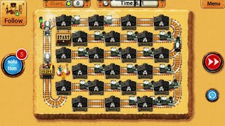 Rail Maze 2 Nice Gameplay - Train Puzzle Game - Android Gameplay #228 screenshot 4