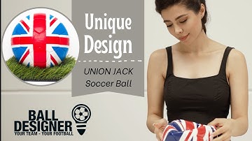 Union Jack Logo for Sports using Artificial Intelligence | Soccer Ball AI Graphic Design Solutions