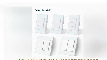 Zemismart Zigbee Interrupter 1 2 3 4 6 Gangs Light Switch Brazilian Wall switches Work with Tuya Sma