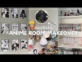 Anime room makeover aesthetic  manga wall ikea haul anime decor pinterest inspired minimal