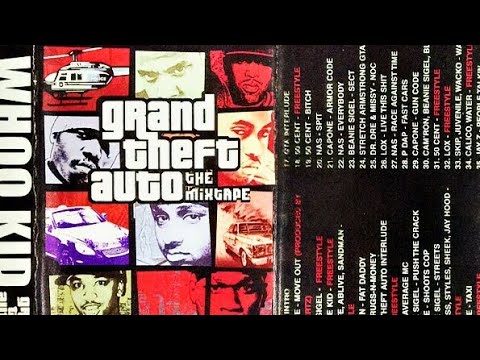 (CLASSIC)🥇Dj Whoo Kid - Grand Theft Auto (2002) Queens NYC sides A&B