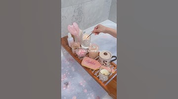 🧸Calming bath night #selfcare #asmr #aesthetic #bubblebath #nightcareroutine #cleangirl #fyp