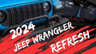 😯 Changes For The 2024 Jeep Wrangler, A Surprise For The 4xe Too! - YouTube