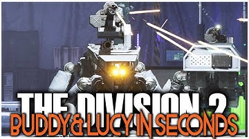 DIVISION 2 RAID BOSS BEATEN IN SECONDS BUDDY AND LUCY | OPERATION DARK HOURS RAID