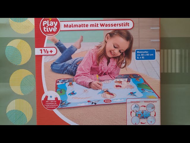 Playtive - Malmatte YouTube Wasserstift mit