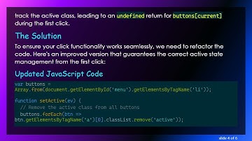 Solving the undefined Issue in JavaScript Click Events: How to Manage Active States in a List