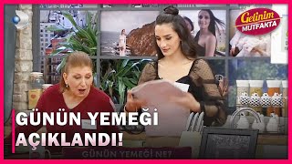 Gelinim Mutfaktada Günün Yemeği Açıklanıyor - Gelinim Mutfakta 617.Bölüm
