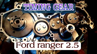 Cara memasang timing gear ford ranger 2.5