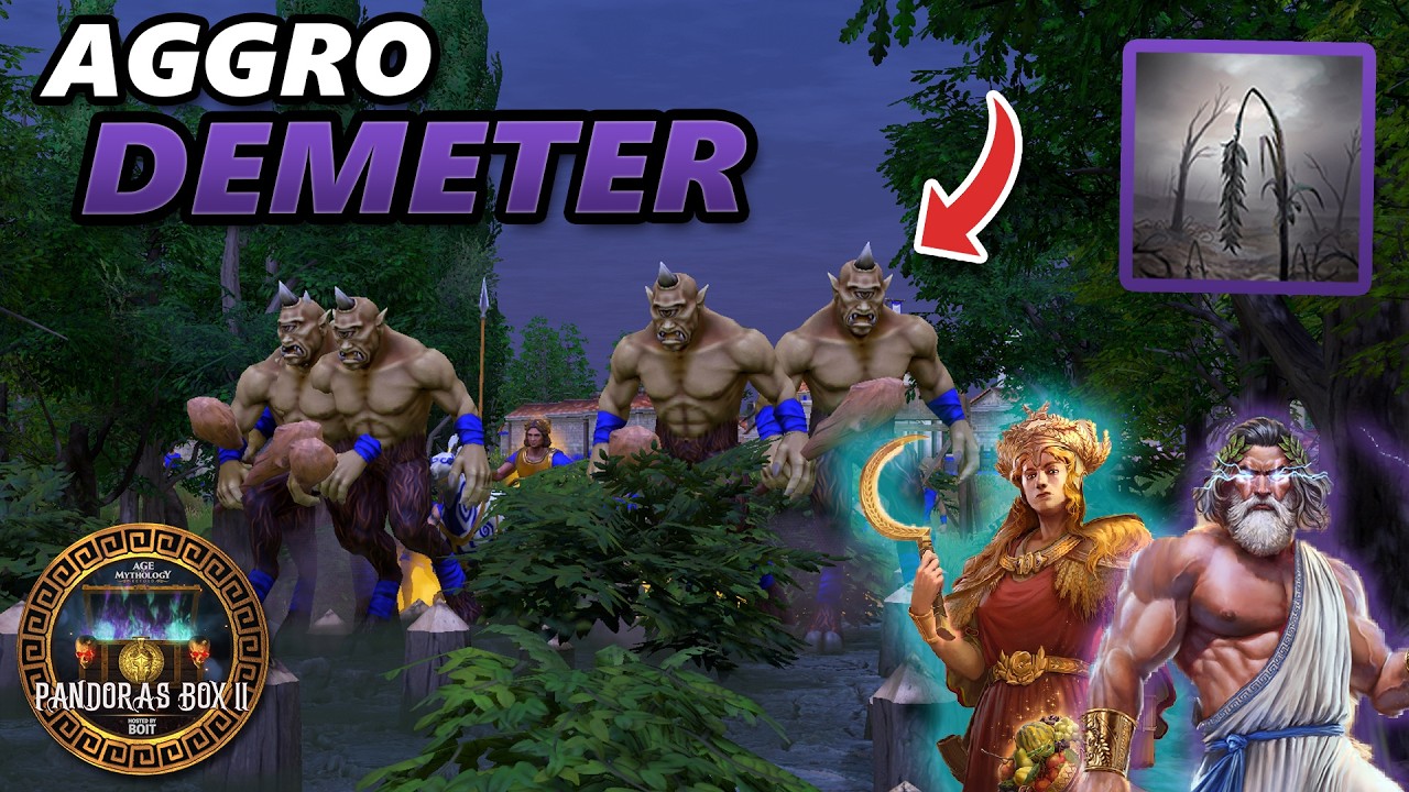 New Goddess Demeter on a Crazy New Map | Pandoras Box II