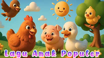 ANAK AYAM PIYIK PIYIK | 5 BEBEK KECIL BERMAIN | CIT CIT CUIT | SUARA HEWAN | M2M KIDS