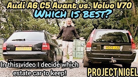 Audi A6 Avant vs. Volvo V70. Simple question: Which is best?