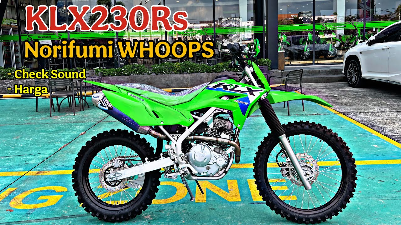 KLX230Rs with Norifumi Whoops Titanium Exhaust. Check Sound and
