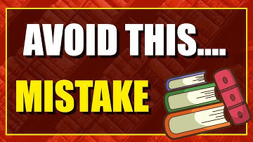 Author Name Mistakes For Low Content Book Publishing