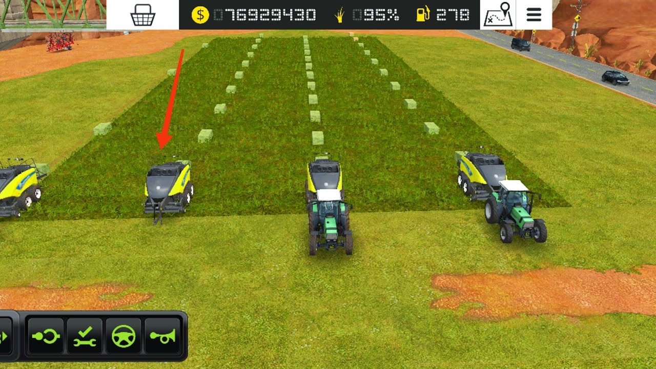 Farming Simulator 18| Big Baler Full Power 🚜 | All Field Work Finished in One Go | FS 18