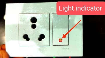 1 Socket 1 Switch Connection with Light Indicator #electric #wiring #electrical #extensionsocket