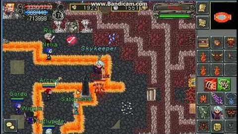 Tibiame - 2016 boss biestig world1 with guild boy street