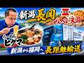 長距離トラック】新潟長岡せんべいを満載して九州へ！絶品ヒグマラーメン食らう旅。