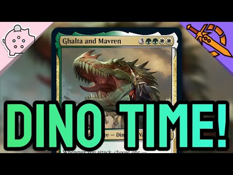 DINO TIME Ghalta And Mavren March Of The Machine Spoilers Magic The Gathering