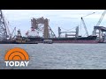 First container ship arrives at Baltimore port since bridge collapse