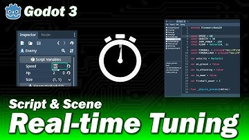 Godot 3 - Script and Scene Real-time Tuning