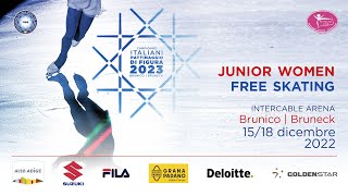 Campionati Italiani Assoluti 2023 - Brunico - Junior Women - Free Skating