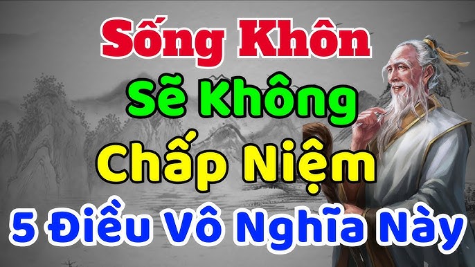 Không Chấp Niệm: Hành Trình Buông Bỏ Để Sống Thanh Thản