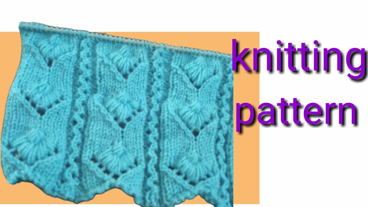 knitting pattern for ladies/girls sweater/how to knit a lace leaf pattern.no 108 