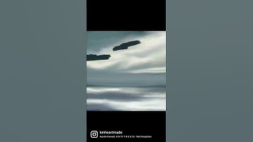 Abstract Seascape | Procreate Time-lapse Painting #procreateart #procreate #timelapse #shorts