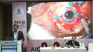 AIOC2024  IC252 Topic  Dr Awaneesh Upadhyay Foldable IOL as sutured SFIOL in post corneal transplant