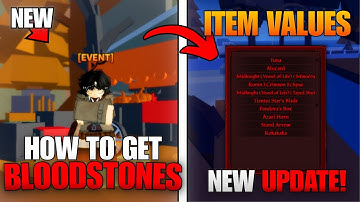 Sakura Stand | How To Get Bloodstones FAST & Item Value List (GUIDE) #roblox #sakurastand