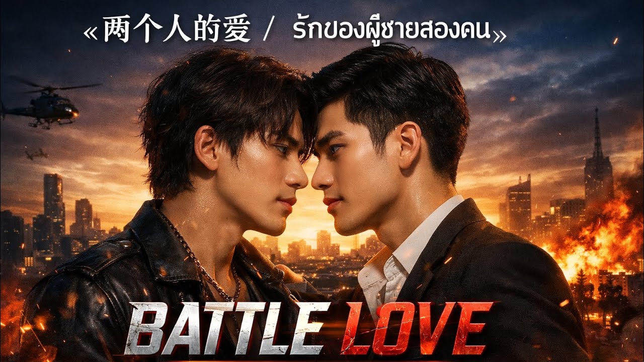《两个人的爱 / รักของผู้ชายสองคน》Battle Loveby. Obsidian Blue+ AI [ official music video ]
