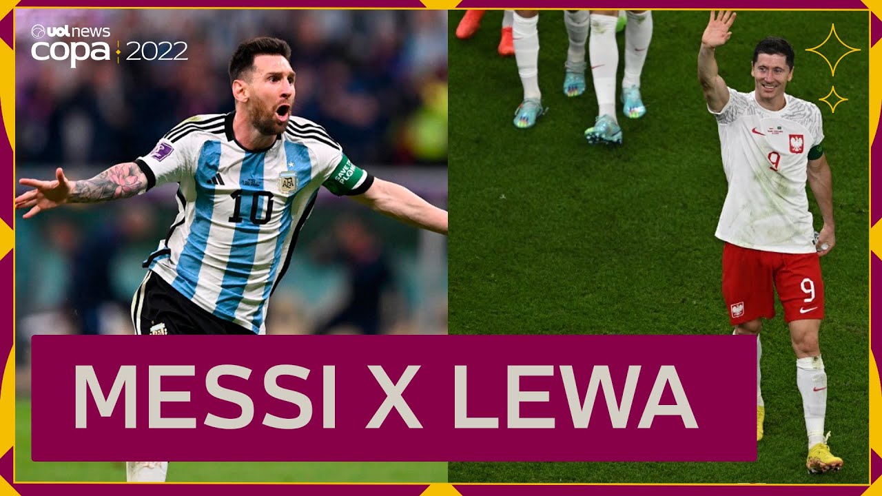 Copa do Mundo: Lewandowski e Messi se enfrentam por vaga nas