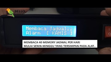 Bell Otomatis Untuk Sekolah Pabrik Pesantren dan Kantor Merk BELLO 40W