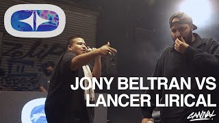 El Origen Jornada 1 | JONY BELTRAN VS LANCER LIRICAL - Exhibición