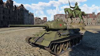 War Thunder: USSR  T3485(D5T) Gameplay [1440p 60FPS]