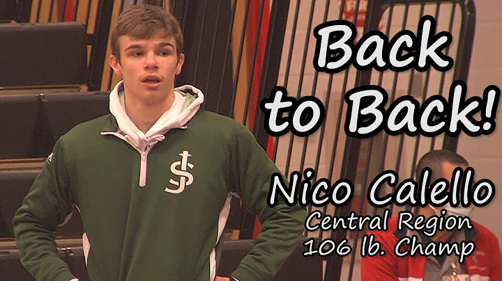 Nico Calello | St. Joe-Metuchen | 2021 106 lb. Central Super Region Champ