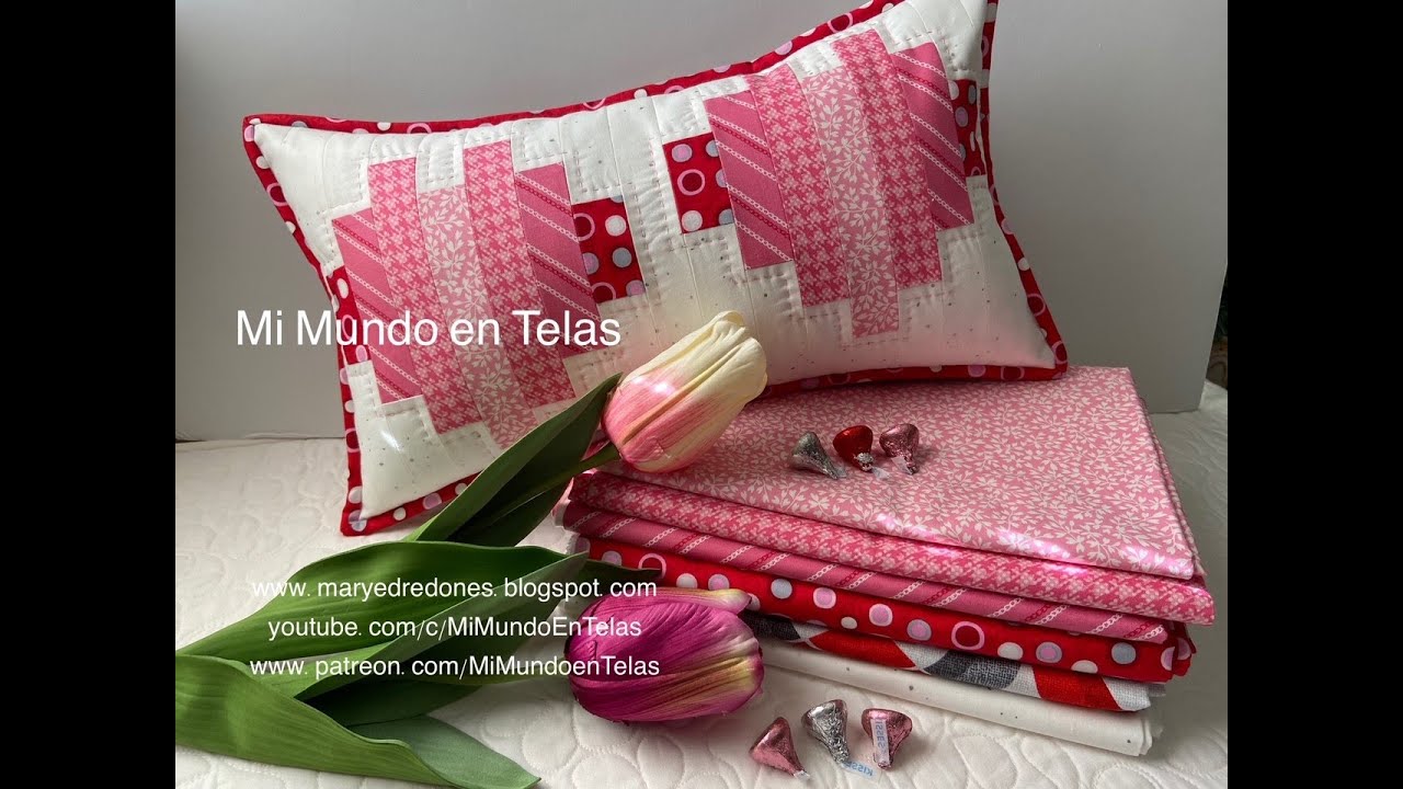 Clase en ViVo #96 - Corazón #1- Cojín - Febrero de Amor/Amistad - Guía de Medidas - DIFERIDO