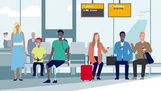 Lufthansa Boarding by Groups Explainer Video DE