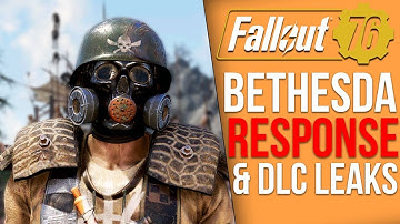 Fallout 76 News - BIG New DLC Leaks, Bethesda Responds to DLC Issues, Future DLC Details