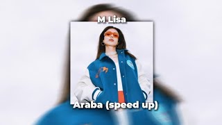 M Lisa-Araba(speed up) #keşfetbeniöneçıkar#popular #popular#foryou #lyrics #speedupsongs