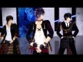 【MMD刀剣乱舞】黒ジャケット太刀でアイルビーバック【明石・燭台切・大倶利伽羅】