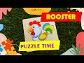 Fowl fun assemble the rooster jigsaw puzzle for kids and learn about these majestic birds