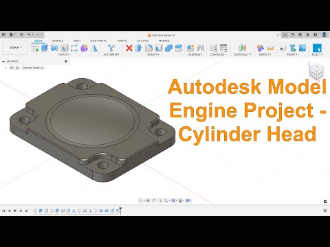 Model Engine Project - Cylinder Head