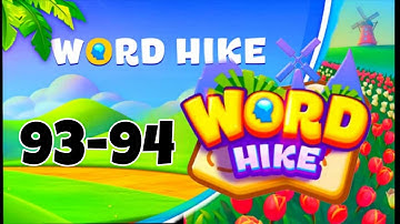 WORD HIKE Inventive Crossword level 93 94